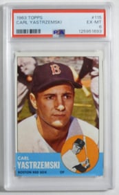 1963 TOPPS Carl Yastrzemski #115