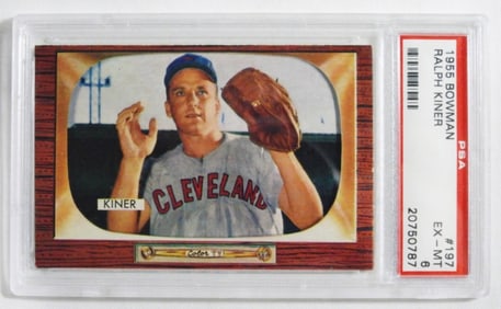 1955 TOPPS Bowman Ralph Kiner