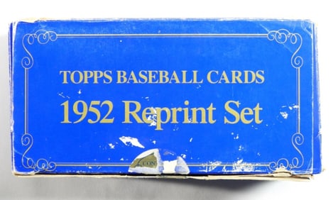 TOPPS 1952 Reprint Baseball Cards Set
