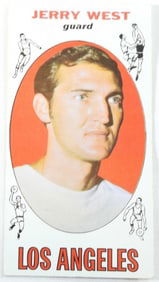 1969-1970 Jery West Basketball Card