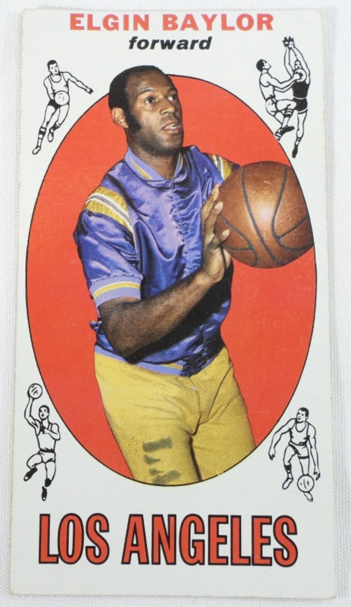 1969-1970 Elgin Baylor Basketball Card (1 of 2)
