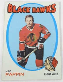1971-1972 Jim Pappin Hockey Card
