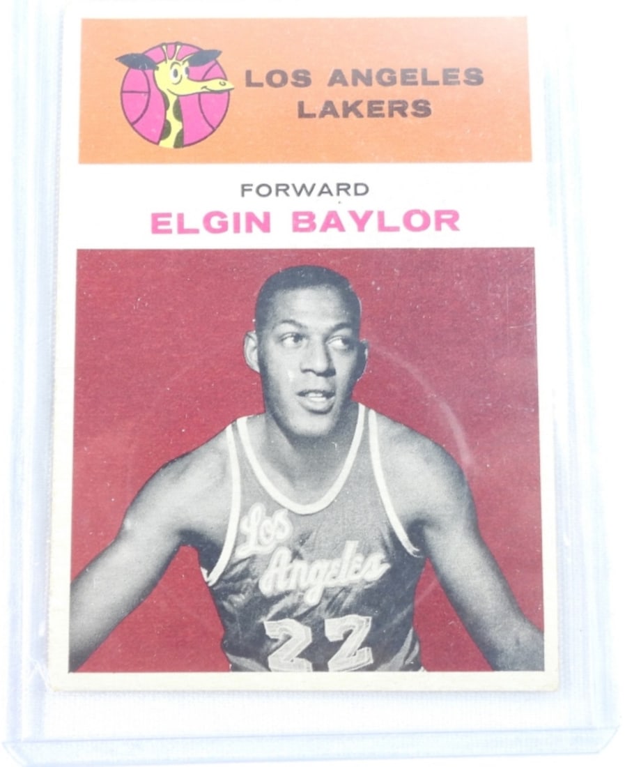 1961 Elgin Baylor Basketball Card (1 of 2)