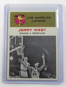 1961 Jerry West Basketball Card
