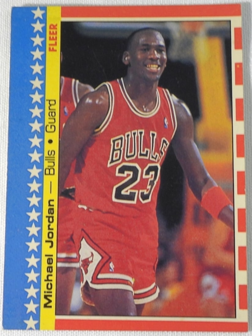 Michael Jordan Basketball Card (1 of 2)