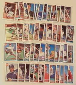 1991 TOPPS Baseball Cards Lot Of 50