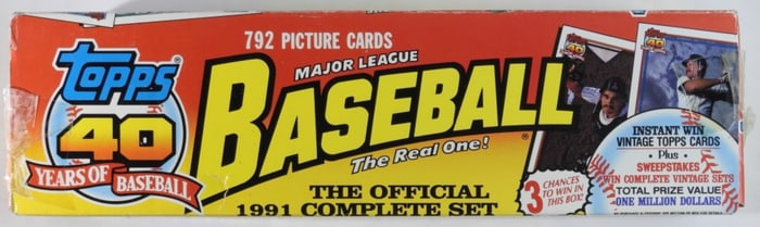 1991 TOPPS 40 Years Of Baseball Card Set