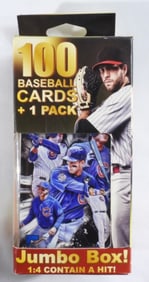 Fairfield Jumbo Box 100 Baseball Cards