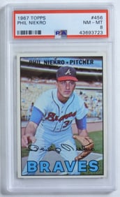 PSA TOPPS Phil Niekro #456