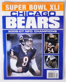 2006-07 Chicago Bears Super Bowl Magazine