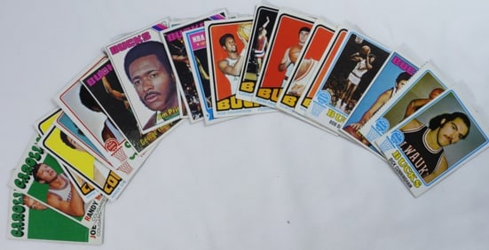 Mixed Basketball Cards Bucks, And Cougars