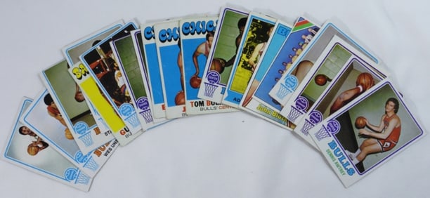 Mixed Basketball Cards, Bullets, And Bulls