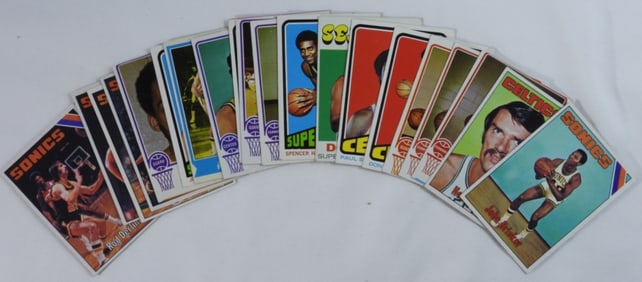 Mixed Lot Of Cards, Super Sonics, And Celtics