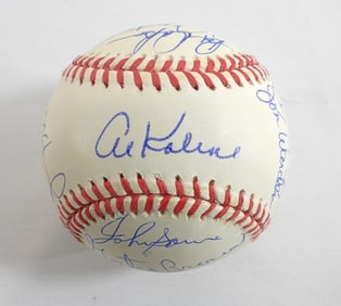 1968 Detroit Tigers Team Signed Ball