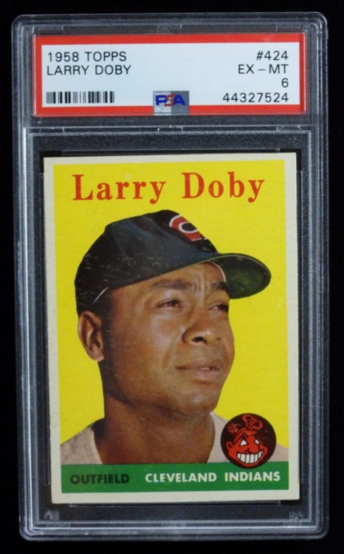 PSA 1958 TOPPS Larry Doby #424 (1 of 2)