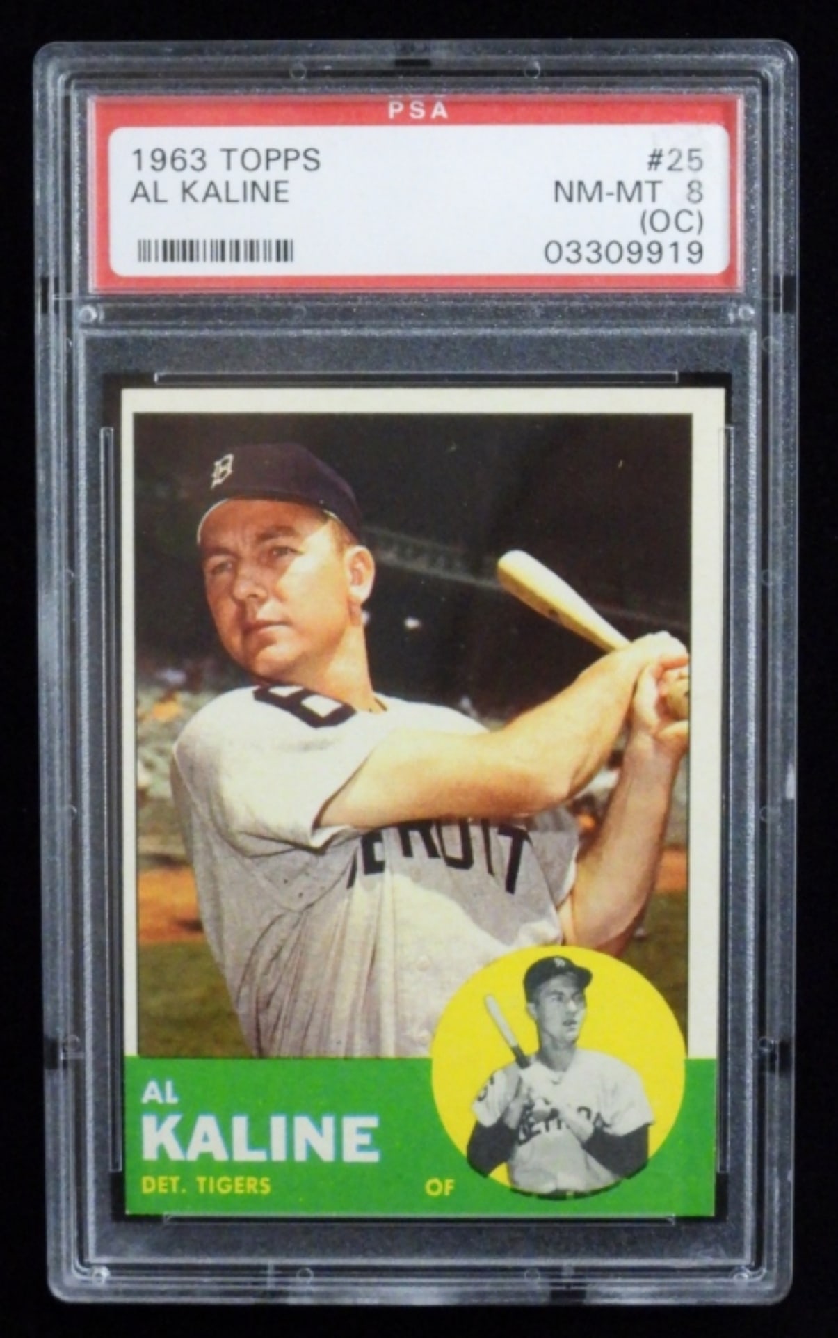PSA 1963 TOPPS Al Kaline #25 (1 of 2)