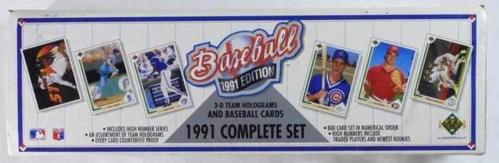 1991 Upper Deck Baseball Card Set