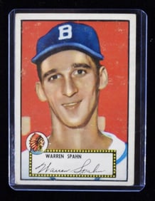 TOPPS Warren Spahn #33