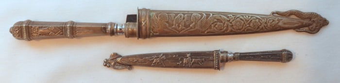 2 Eberle Gaucho Ornate Letter Opener