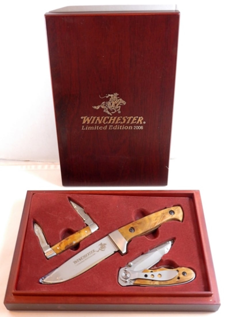 Winchester 2006 Limited Edition Knives In Box (1 of 4)