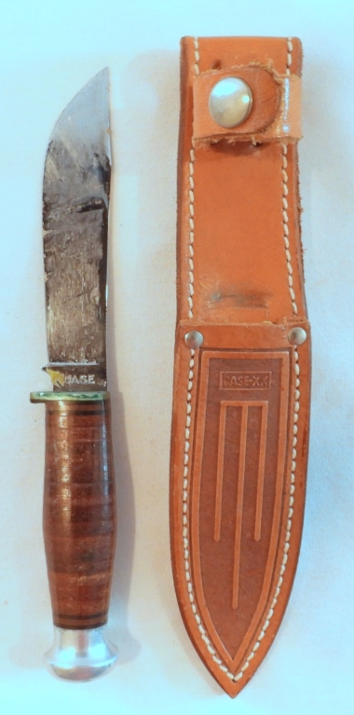 Case XX Hunting Knife With Leather Sheath (1 of 4)
