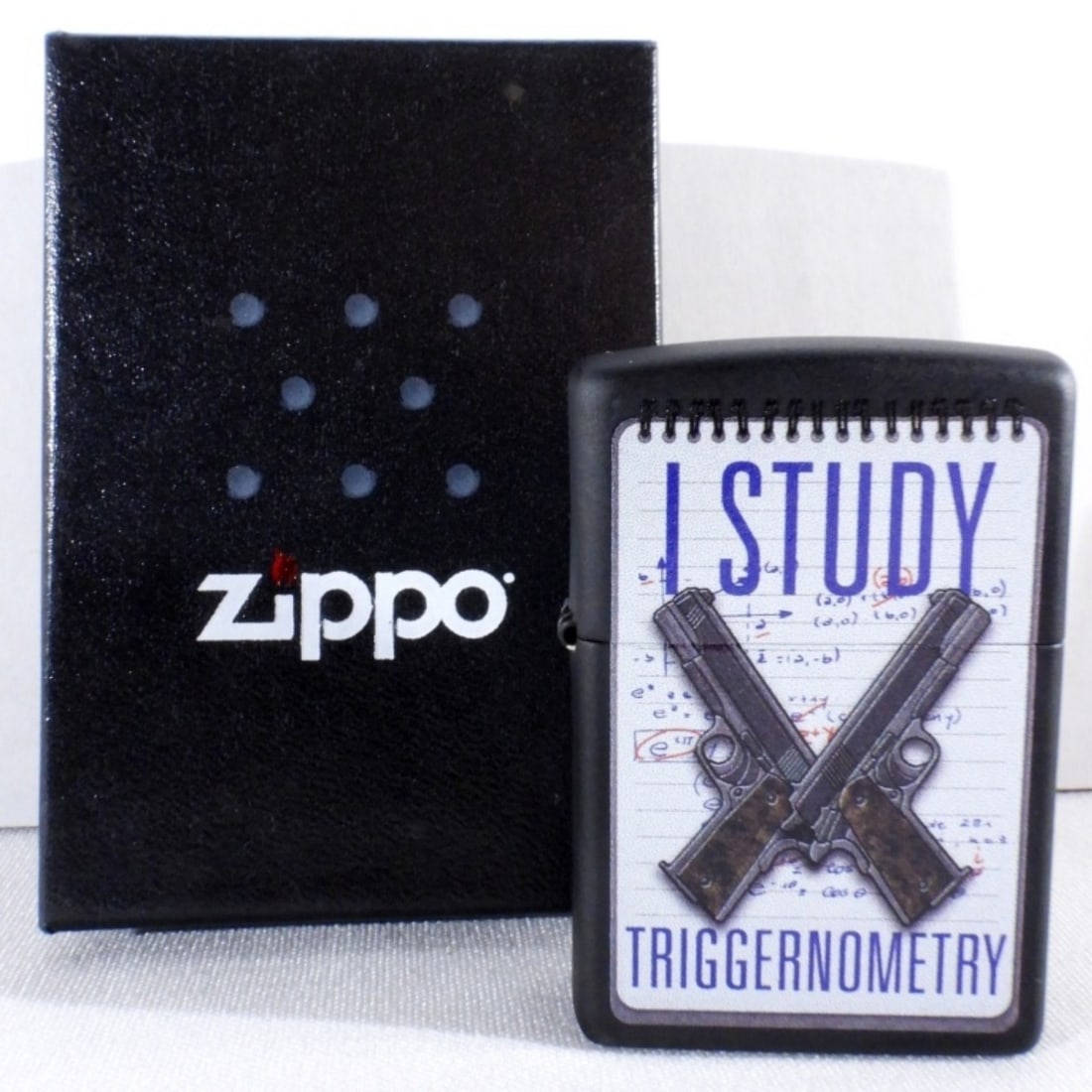 Sealed 2019 I Study Triggernometry Zippo (1 of 3)