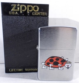 Sealed 1996 Lady Bug With A Goatee Zippo
