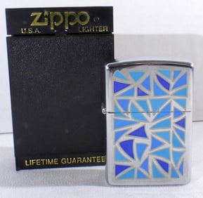 Sealed 1993 Mobile Ceramic Design Zippo