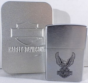 Unfired Harley-Davidson Logo With Eagle