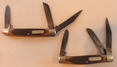 2 Old Timer Pocket Knives 34OT