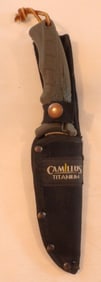 Criminal Titanium Hunting Knife