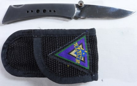 C.I. Silver Falcon Pocket Knife