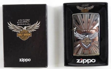 Sealed 2017 Harley Davidson Zippo