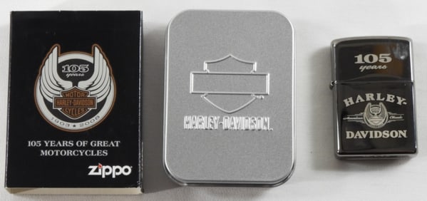 Sealed 2007 Harley Davidson Zippo