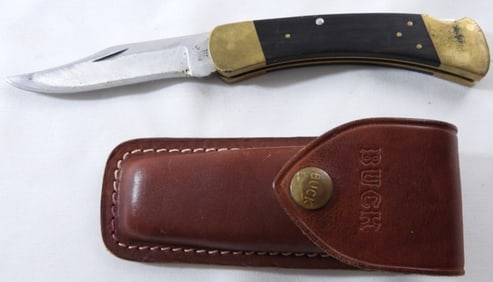 Buck Hunting Folding Lock back Knife