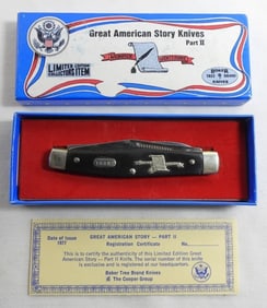 1785 Monroe Doctrine Three-Blade Pocket Knife