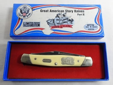 1784 Lewis and Clark Three-Blade Pocket Knife