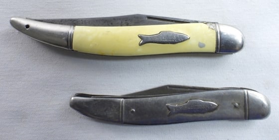 2 Fish Themed Pocket Knives