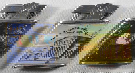 2 Fired Tourist Omega Lighters
