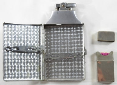 Mastercase Lighter And A Matchstick Case