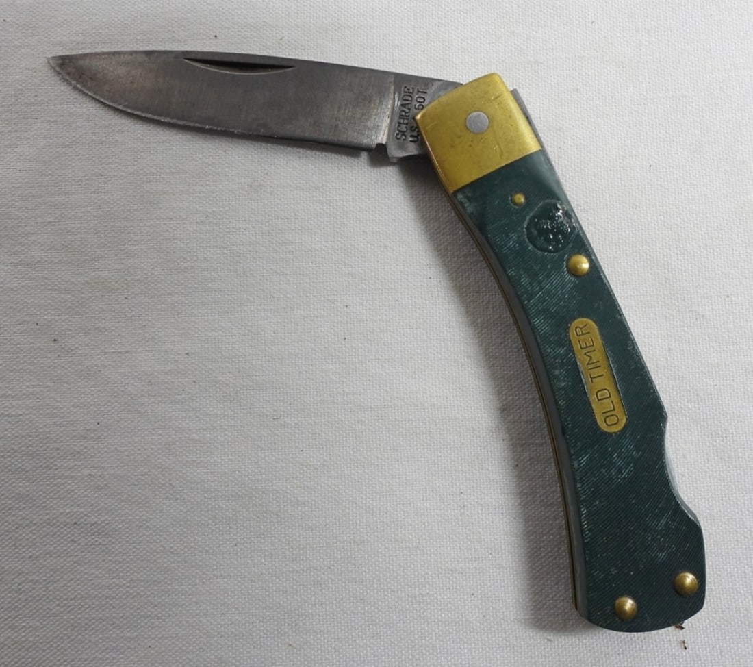 Schrade Old Timer Folding Pocket Knife (1 of 2)