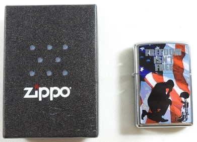 Sealed 2013 'Freedom Isn't Free' Zippo