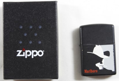 Fired-1992 Marlboro Zippo