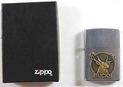 Unfired 1991 Bucks Zippo