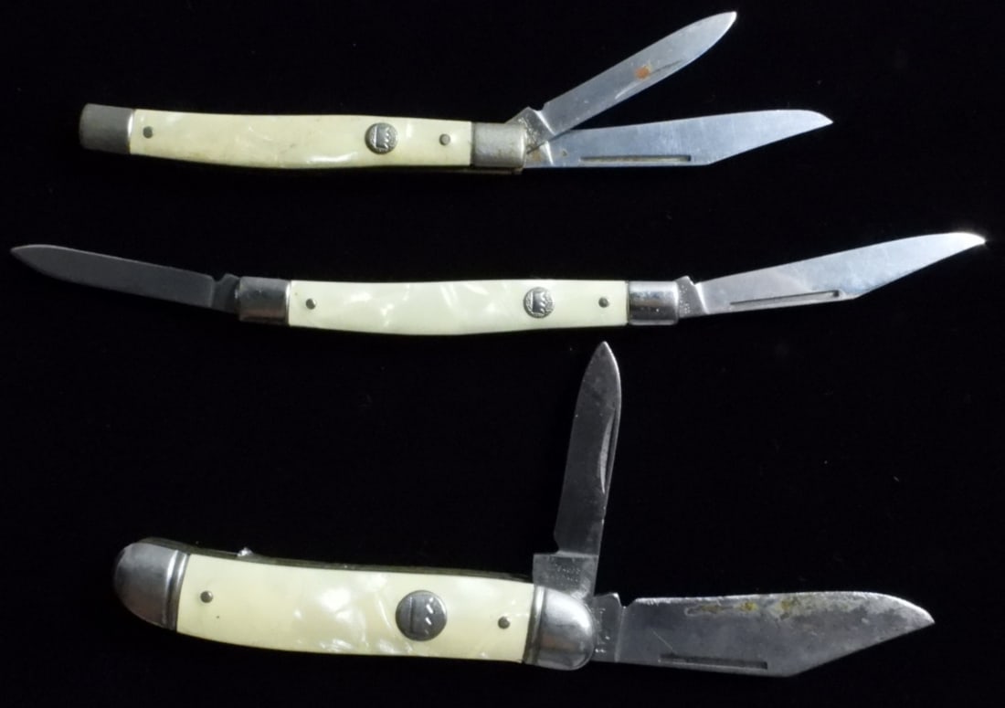 (3) Imperial Two-Blade Pocket Knives (1 of 3)