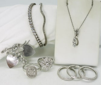 Bridal Style 925 Rings, Bracelets & More