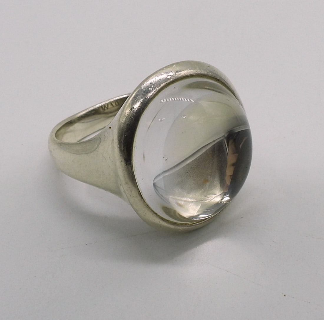 Robert Lee Morris Modernist 925 Ring: Robert Lee Morris (RLM Studio), sterling silver ring. Size 11. (11.4 dwt)