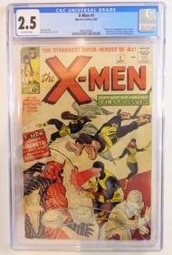 RARE Uncanny X-Men (1963) #1 CGC 2.5