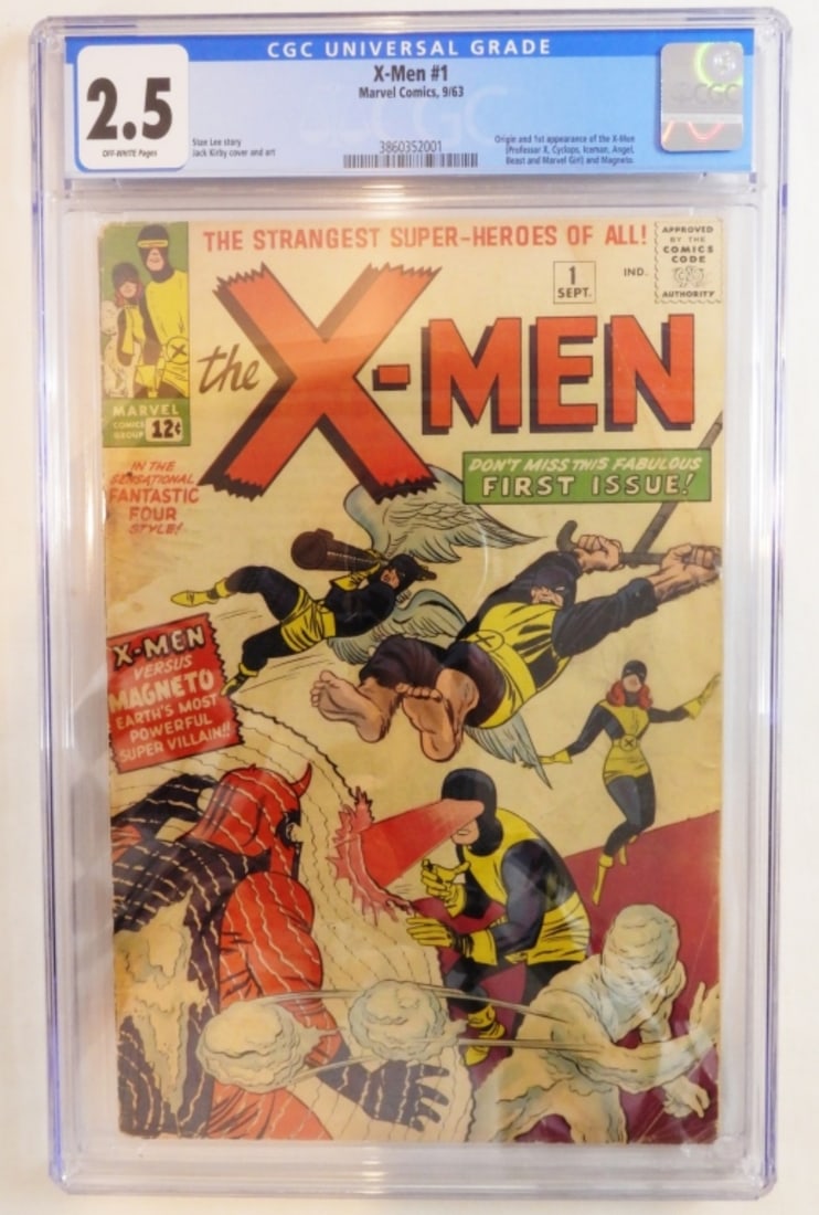 RARE Uncanny X-Men (1963) #1 CGC 2.5