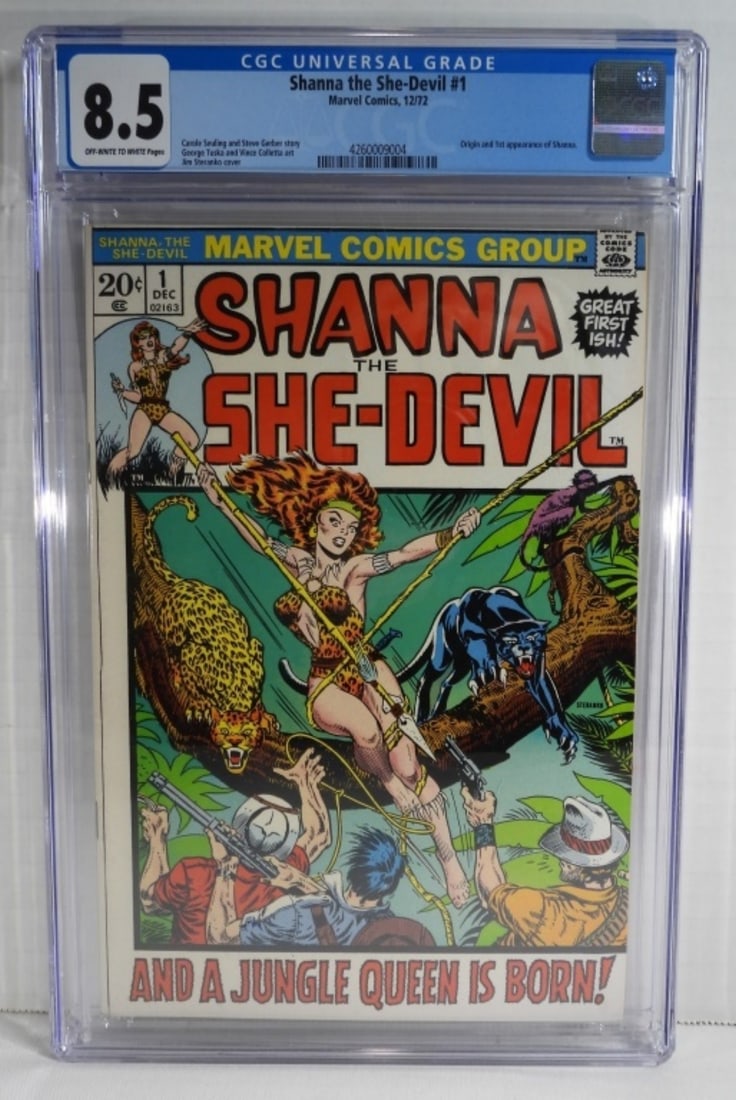 1972 8.5 Graded Shanna The She-Devil #1 (1 of 3)